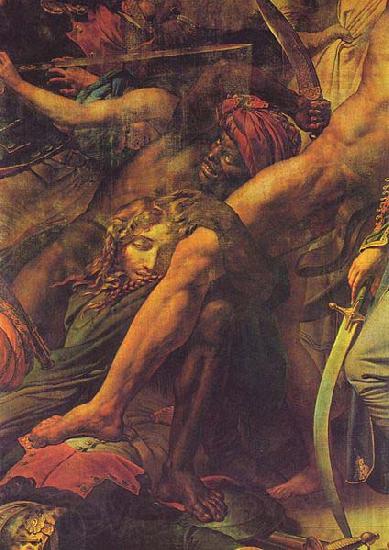 Girodet-Trioson, Anne-Louis Die Revolte in Kairo, Detail